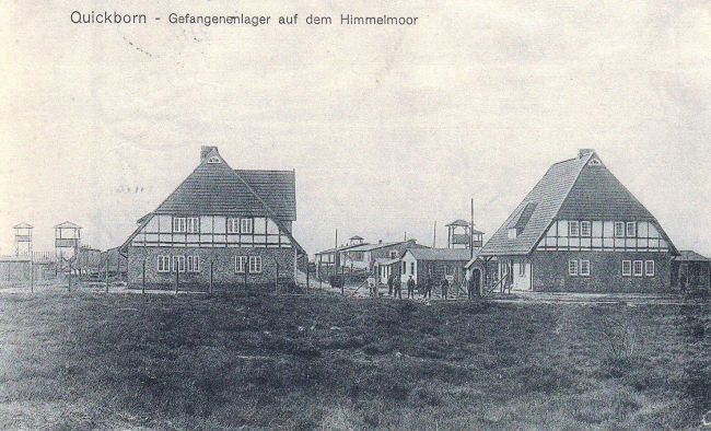 1915 - KRIEGSGEFANGENENLAGER QUICKBORN - HIMMELMOOR