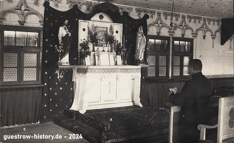 1916 - Kriegsgefangenenlager - Kathol. Kirche Altar