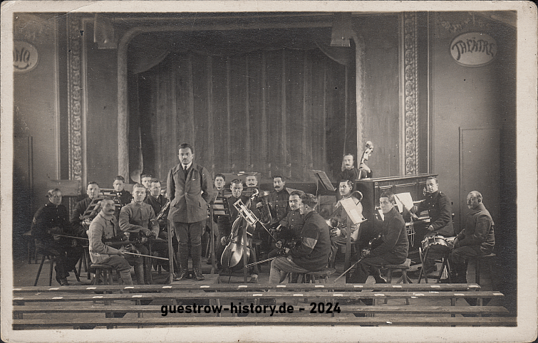 1918 - Kriegsgefangenenlager - Orchester im Theater