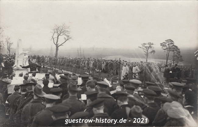 1918 - Güstrow - Kriegsgefangenenlager - Friedhof