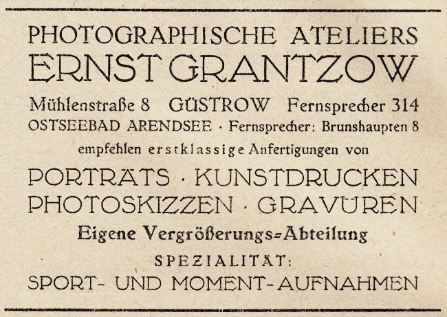 1921 ADBR Ernst grantzow
