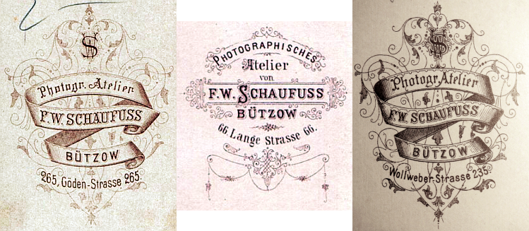 logos F W Schaufuss Bützow